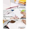 thumbnail image 3 of Cuaderno Dynta de tapa dura, tamaño A5, 200 páginas, paquete de 10, 3 of 7