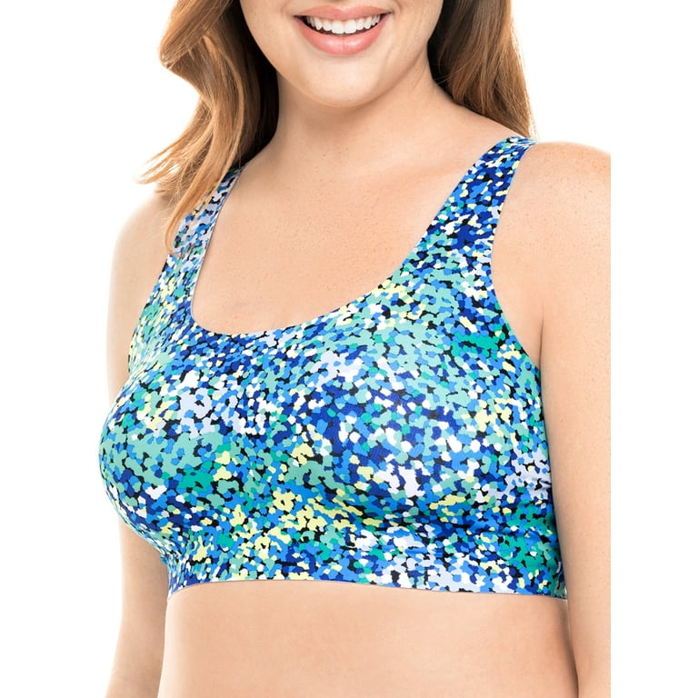 No Boundaries Junior's Smooth Bonded Scoop Wire-Free Bra with