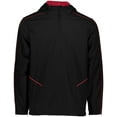 thumbnail image 4 of Holloway L Youth Wizard Pullover Black/Scarlet 229216, 4 of 4