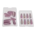 thumbnail image 4 of Nail Sticker, Lifelike Look Full Coverage Non Irritating Plastic Fake Nails Scratch Resistant  For DIY Manicures 0070 LJ05, 4 of 8