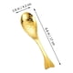thumbnail image 5 of GOOHOCHY 2pcs Coffee Coffee Coffee Coffee Spoons Cucharas de acero inoxidable, 5 of 7