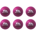 thumbnail image 7 of Champion Sports® Rhino Skin® Low Bounce Dodgeballs for Playground, PE, Backyard & League Games – Set of 6 Balls - Neon Purple - 6 Inch, 7 of 7