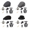 thumbnail image 2 of Disfraz de gángster YONGSHENG estilo Gatsby para hombre con accesorios, 2 of 4