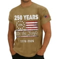 thumbnail image 3 of America 250 Shirt Men 250th Anniversary USA Shirt 4th of July Independence Day Patriotic Tees USA Flag Graphic T Shirts, 3 of 3
