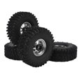 thumbnail image 4 of Neumáticos RC Ticfox 4 piezas escala 1/10 Ruedas y neumáticos para coche RC resistentes, 4 of 12