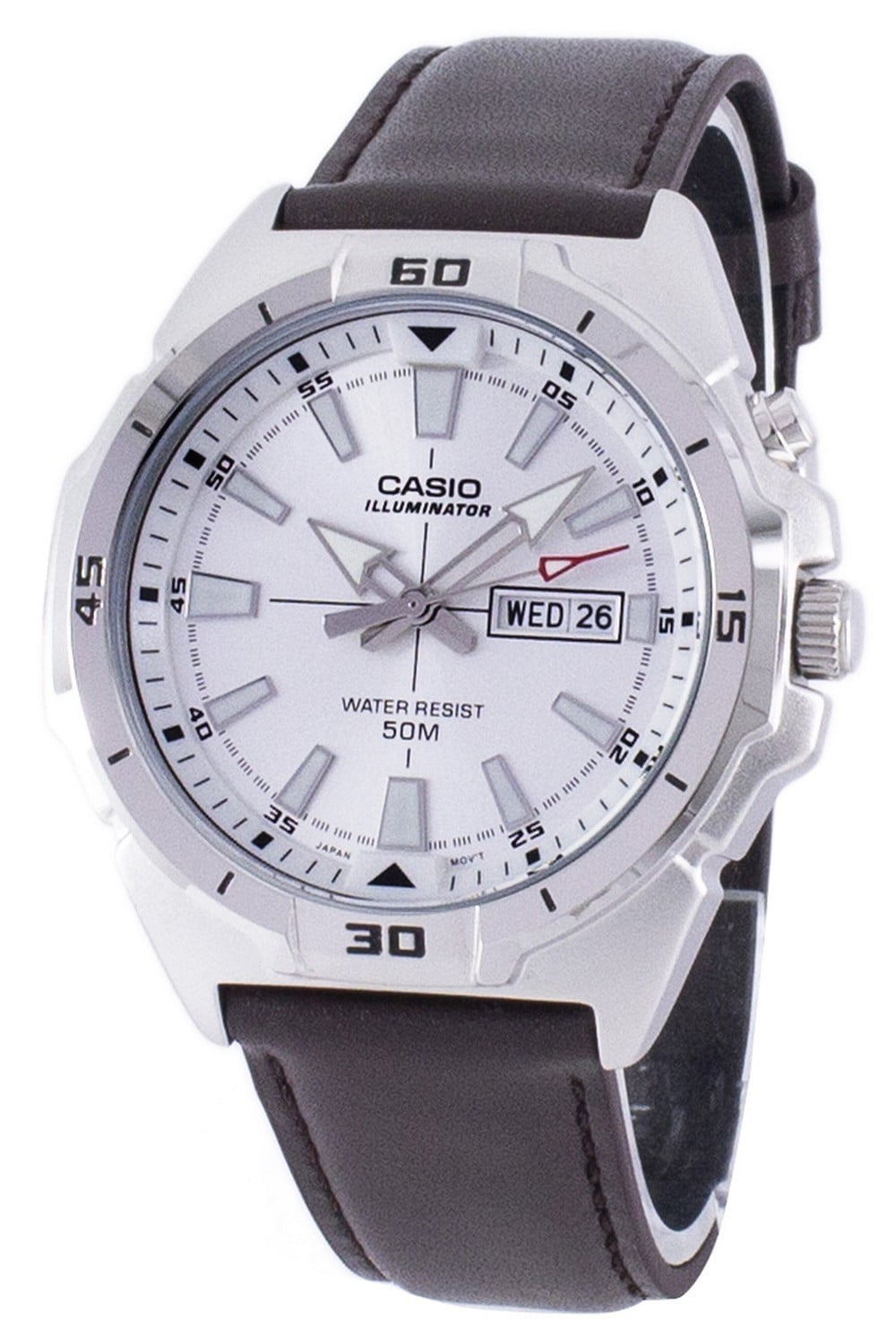 casio illuminator water resist 50m