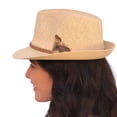 thumbnail image 5 of SILVERFEVER Fedora Hat with Feathers Gatsby Holiday Octoberfast Bavarian Alpine Trilby Dress Up Hats, 5 of 11