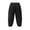 Black, variant on XUNKUSGA Boys Pants 4-14 Years Casual Elastic Waist Waterproof Boys' Sweatpants Fashion Loose Boys Clothes with Pockets Warm Fleece Lined Boys Fall Clothes