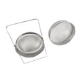 thumbnail image 2 of Honey Filter Stainless Steel Double Honey Sieve Strainer for Beekeeping Apiary Equipment - 1000μm/710μm, 2 of 9