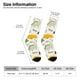 thumbnail image 2 of Balery Childish Dinosaur Calcetas Largas con Estampado para Hombre y Mujer – Suaves y Transpirables, Talla Única (US 5-11), 2 of 6