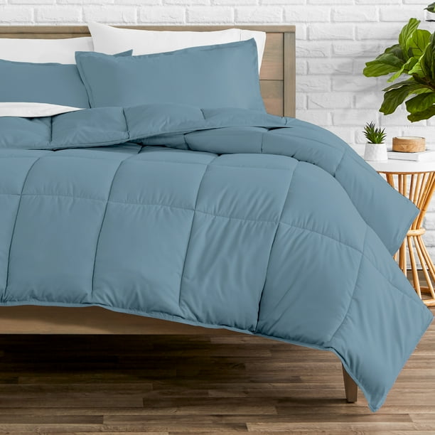 Bare Home Goose Down Alternative Comforter Set Plush Fiberfill (Queen