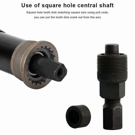 Bicycle Crank Extractor Puller Remover Mountain Bike Crank Arm Removal Tool for Road Cycling Crankset Repair Tools