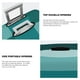 thumbnail image 3 of Balery Teal Color Funda de equipaje, fundas para maletas, elástica, lavable, protector de maletas, compatible con maletas de 18 a 32 pulgadas-X-Large, 3 of 7