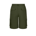 thumbnail image 7 of Jinhomg Big and Tall Cargo Shorts for Men Relaxed Fit Non-Iron Workout Shorts Moisture Wicking Quick Dry Work Short with Multi-Pockets Army Green,M, 7 of 7