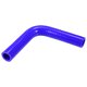 thumbnail image 1 of Universal 25mm 0.98" ID 90 Grados Coche Acoplador Silicona Manguera Azul, 1 of 1
