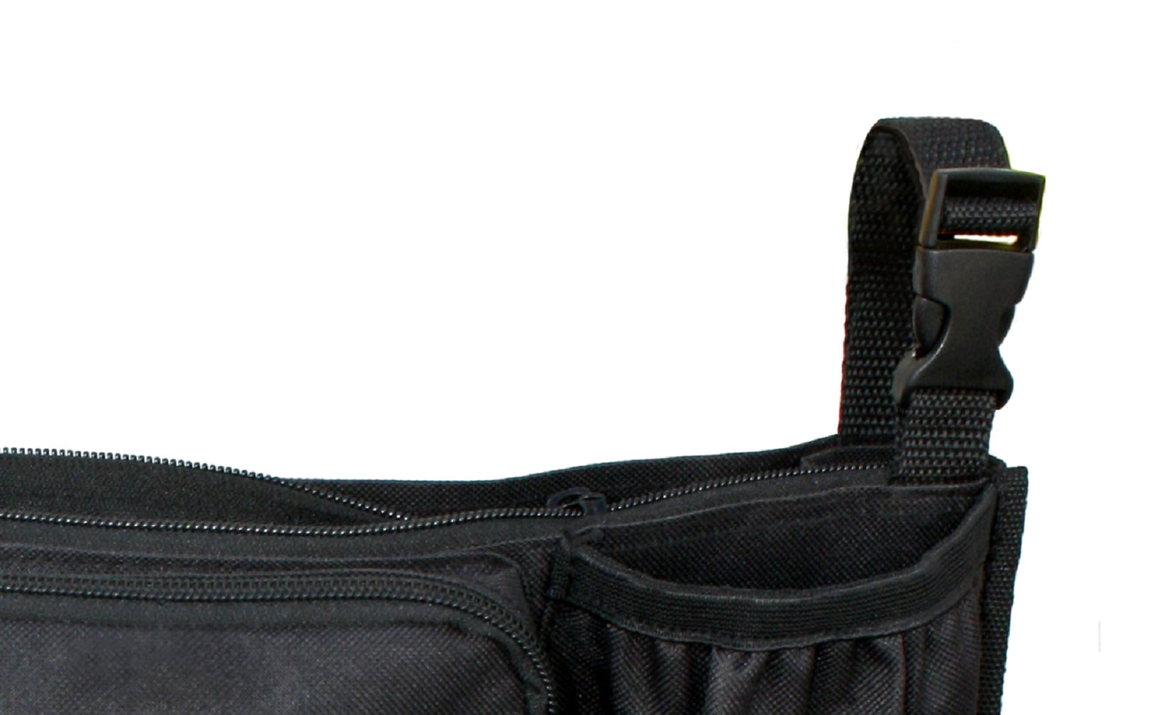 J.L. Childress Cups 'N Cargo Stroller Organizer - Universal Stroller Caddy with Mesh Storage, Fits UPPAbaby, Doona, Nuna, & More - Black