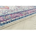 thumbnail image 5 of United Weavers Caledonia Sia Farmhouse Medallion Runner Rug, Magenta, 2'7" x 7'2", 5 of 5
