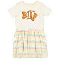 thumbnail image 3 of Inktastic Clown Fish Girls Toddler Dress, 3 of 5