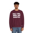 thumbnail image 4 of Barista Sweatshirt Gifts Crew Neck Shirt Long Sleeve Unisex, 4 of 5