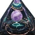 thumbnail image 2 of Pirámide De Orgón Generador de energía de chakra Reiki de cristal de pirámide de orgonita natural (Tauro), 2 of 4