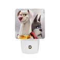 thumbnail image 1 of Liga de Súper Mascotas Luz nocturna LED con sensor de anochecer a amanecer para dormitorio, baño, pasillo, escaleras - Lámpara LED nocturna de enchufe, 0.5W - 1 pieza, 1 of 6