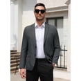 thumbnail image 3 of COOFANDY Men's Suit Jacket Lightweight Breathable Casual Sport Coat Blazer Two Button, 3 of 8