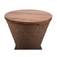 thumbnail image 3 of hometrends Rope and Wood Top Stool, 3 of 3