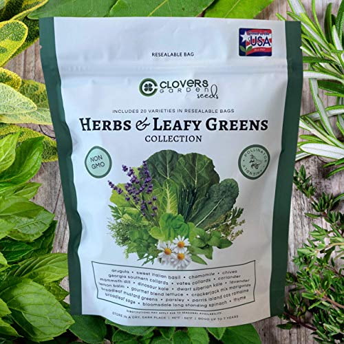 21 Packs Heirloom Survival Vegetable & Organic Seeds 