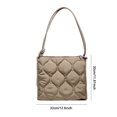 thumbnail image 4 of Bolso de hombro Bolso de mujer acolchado plisado bolso de compras moda gran capacidad viaje Camping, 4 of 8