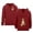 Red, variant on Tanghaowl Kids Sweatshirts Boys Print Hooded Pullover Sweatshirt with Zipper Eyelets and Pocket for Kids Casual Outfit Grey 7-8 Years