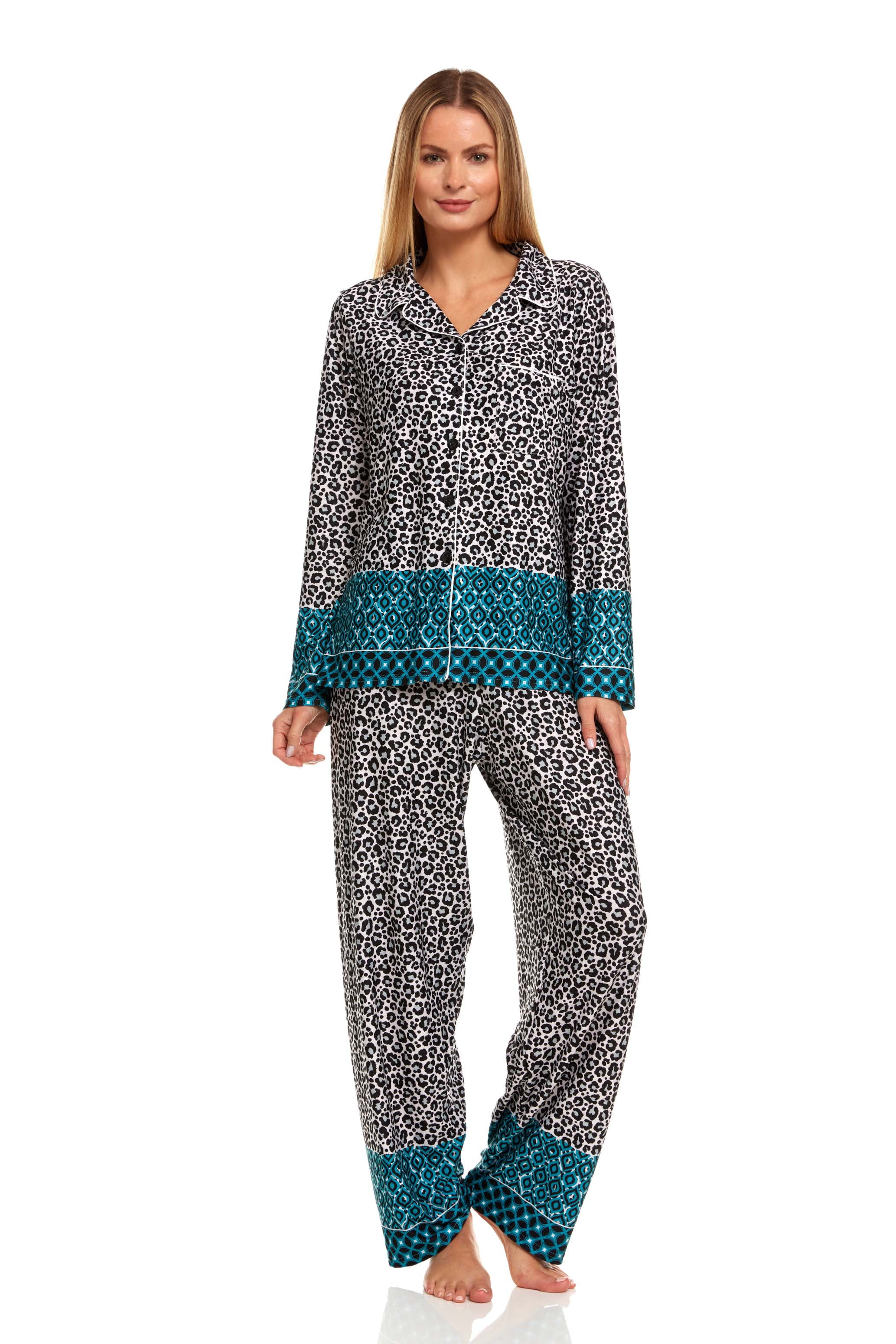 womens button down pajama top