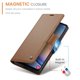 thumbnail image 4 of CaseMe Funda de Cuero For Samsung Galaxy A34 con Bloqueo RFID, Funda For Samsung Galaxy A34 para Mujer y Hombre, Tarjetero con Cierre Magnético, Funda Tipo Folio For Samsung Galaxy A34 de 6,5 Pulgadas, 4 of 11