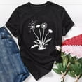 thumbnail image 3 of DailyTrove Women's Wild & Free Graphic Short Sleeve Tee - Casual Loose Top, Spirited for Adventures & Gatherings, 3 of 4