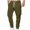 Army Green, variant on qucoqpe Mens Fashion Cargo Sweatpants Lightweight Casual Elastic Waist Drawstring Sports JoggersPants Loose Athletic Workout Pants