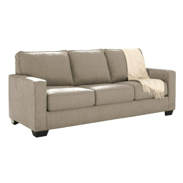 Ashley Zeb Queen Sleeper Sofa In Quartz, Ashley Furniture Signature Design Queen Size Zeb Sleeper Sofa