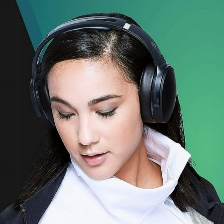 Skullcandy Hesh ANC Noise Canceling on-Ear Wireless Headphones, True Black