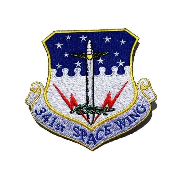 341st Space Wing Patch – Plastic Backing