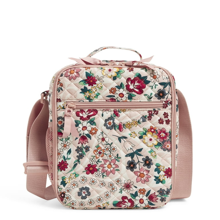 Vera Bradley Women s Recycled Cotton Deluxe Lunch Bunch Bag Prairie Paisley Walmart