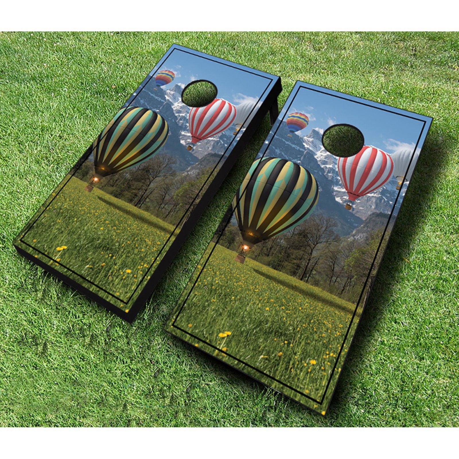 AJJ Cornhole Hot Air Balloon Cornhole Set