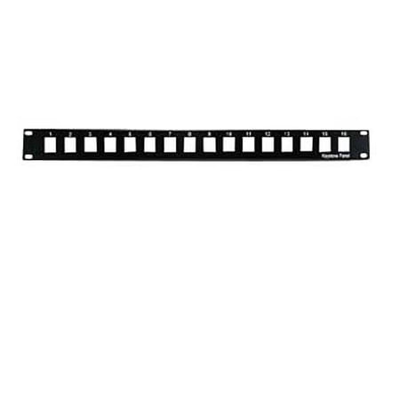 SF Cable 1U 19  16-Port Blank Panel for Keystone Jack price history on PriceWatchPro
