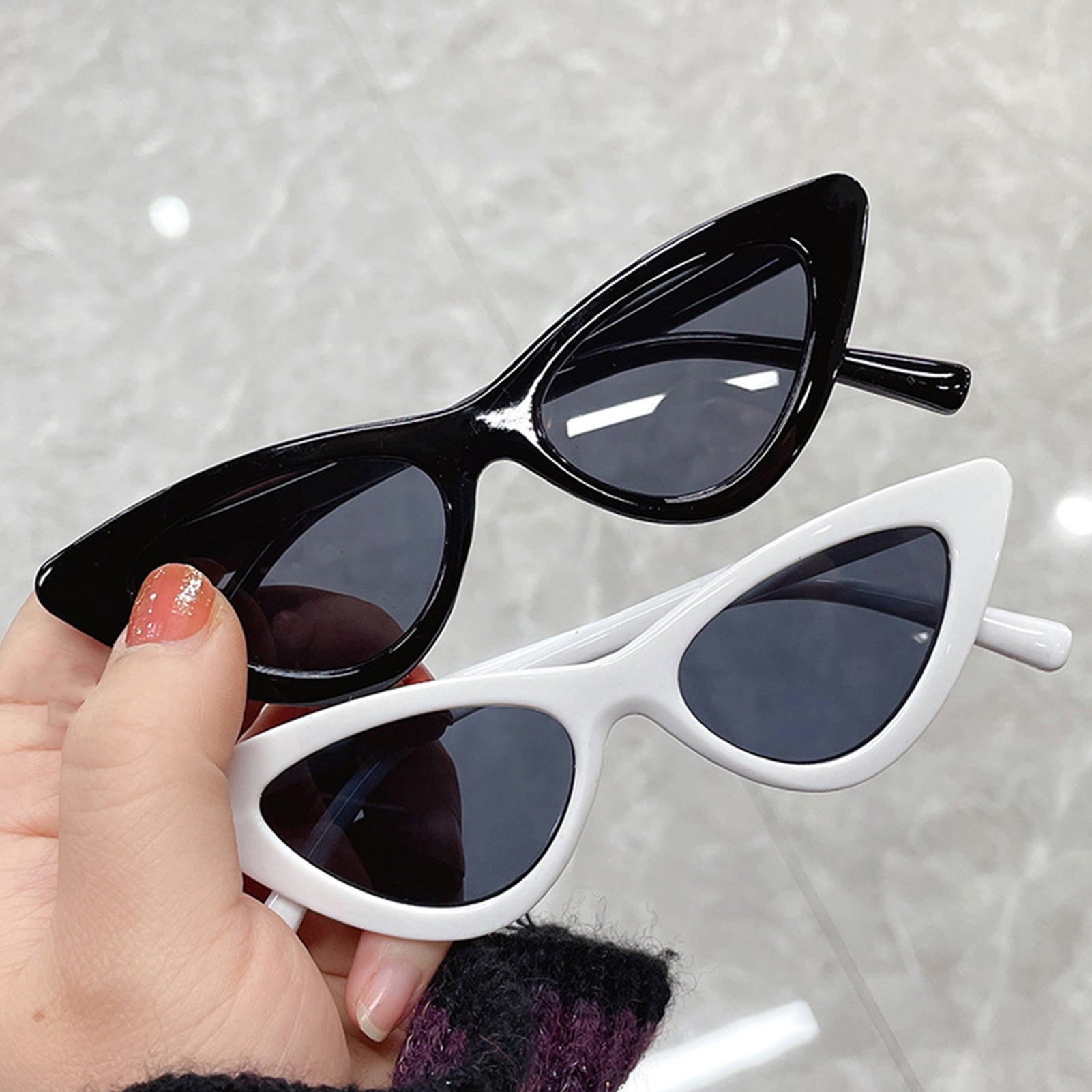 Cheers Women Sunglasses Eye catching Solid Construction Plastic Fashionable Women Small Frame Sunglasses for Summer Walmart