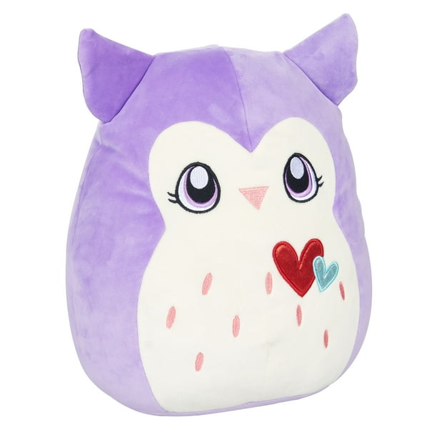 Way To Celebrate Squishmallow Lavender Owl 12