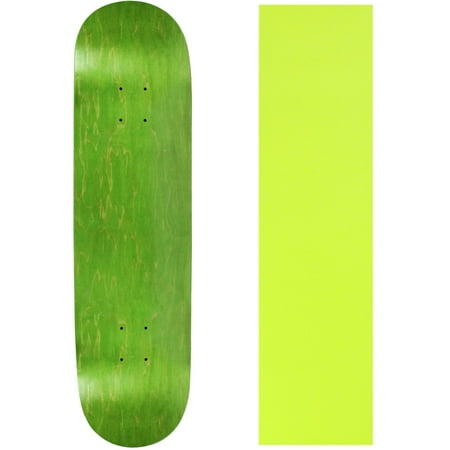 Skateboard Deck Pro 7-Ply Canadian Maple STAINED GREEN With Griptape 7.5  - 8.5 price history on PriceWatchPro