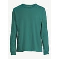 thumbnail image 5 of Free Assembly Men's Everyday Cotton Tee with Long Sleeves, Sizes XS-3XL, 5 of 9
