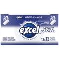 thumbnail image 2 of EXCEL White, Fresh Mint Flavoured Sugar Free Chewing Gum, 12 Pieces, 12 Packs, 2 of 8