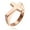 8, variant on K-KED Vintage Classic Jesus Cross Ring Stainless Steel Men Women Elegant Wedding Band-10-Gold