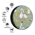 thumbnail image 5 of Balery Cute Farm Birdstire Cover Waterproof Dust-Proof, Universal Spare Wheel Tire Cover For Trailer, Rv, Suv Truck And Vehicle Camper Accessories-14 Inch, 5 of 9