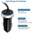 thumbnail image 3 of USB C Car Charger, 3.4A Fast Charging Car Adapter+3ft Type C Cable for Samsung Galaxy S26 S25 S24 S23 S22 S21 S20 S10 Note 20 A10E A20 A50 A51 A71,LG Stylo 6/5 G7 V60 ThinQ Moto G8 Google Pixel 4 3a, 3 of 4