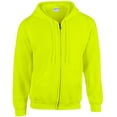 thumbnail image 2 of Gildan Men's Long Sleeve Full-Zip Hooded Sweatshirt. 18600, 2 of 6