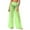 #0084-Mint Green, variant on Pincandy Women See Through Sheer Mesh Pants Beach Swimsuit Bikini Bottom Cover up Party Club Elastic High Waist Wide Leg Pants